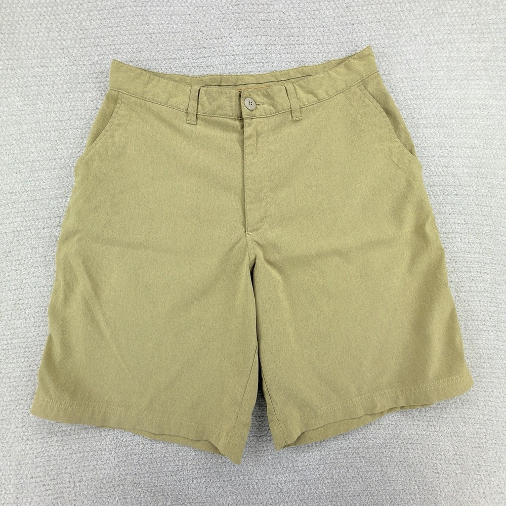 Patagonia Mens Shorts Size 32 Green Stretch‎ Hiking Travel Outdoor Casual 10"